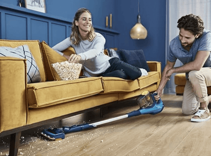 फिलिप्स स्पीडप्रो FC6726/01 - कॉर्डलेस वैक्यूम क्लीनर, 40 मिनट तक चलने की क्षमता, त्वरित स्विच के लिए एकीकृत सहायक उपकरण, LED के साथ 180-डिग्री सक्शन नोजल, पालतू जानवरों के बालों के लिए मिनी टर्बो ब्रश 