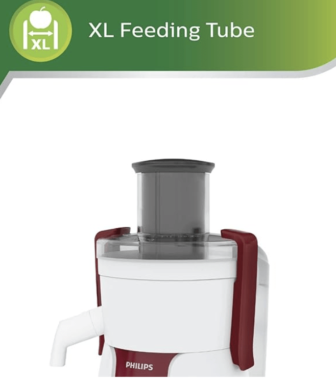 Philips Viva HL7715 700-Watt Juicer Mixer Grinder with 3 Jars (Pistil Red/White)-3