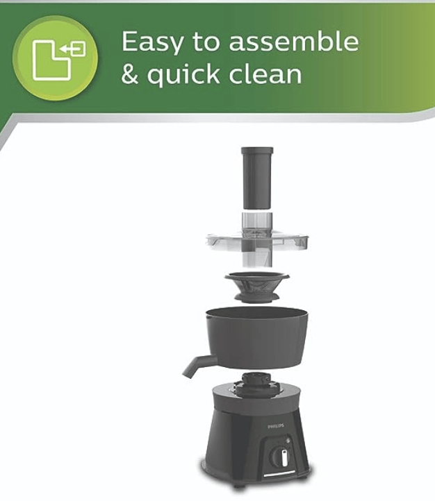 Philips HL7579/00 600W Juicer Mixer Grinder with 1 Nutri Juicer jar, 1 Blend &amp; Carry Jar &amp; 1 SS Multipurpose Jar-3