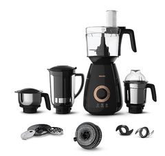 PHILIPS Mixer Grinder 3-in-1 750 Watt (Mixer Grinder + Juicer + Food Processor) 4 Jar, (HL7707/00)-3