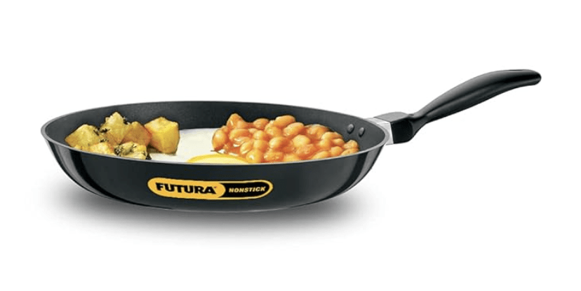 Hawkins Futura 30 cm Frying Pan, Non Stick Fry Pan, Big Frying Pan, Black (NF30)