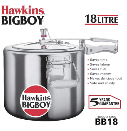 Hawkins BigBoy 18L Pressure Cooker