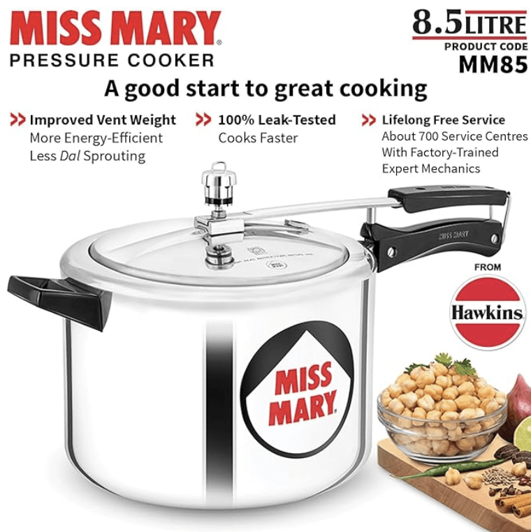 Miss Mary 8.5L Pressure Cooker