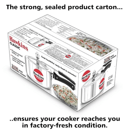 Hawkins Classic 3L (Wide) Pressure Cooker