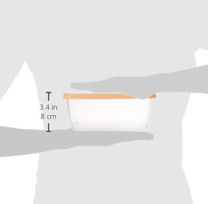 Nakoda 333 Solitaire Storage Container & Organizer Set for Kitchen, Refrigerator & Home Use,1950 ml