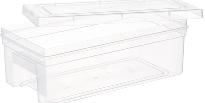 Nakoda 55Tablet Plastic Medicine Storage Box Container-Transparent - 4800 ml