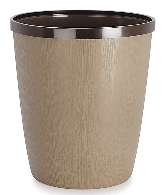 அலுவலக பயன்பாட்டிற்கான நகோடா ரிங்கோ கழிவு காகித சிறிய கூடை, பள்ளி, படுக்கையறை, குழந்தைகள் அறை, வீடு, பல்நோக்கு, 7.5 லிட்டர் நிறம் மாறுபடலாம், (23.1(டி) x 27.5) செ.மீ. 