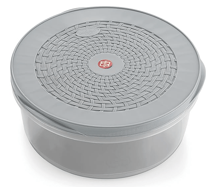 Nakoda Crystal Storage Container & Organizer Set for Kitchen, Refrigerator & Home Use,3 pcs set color may vary