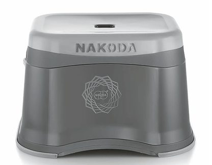 Nakoda Nexon Sqaure Plastic Bathroom Patla/Stool for Sitting Strong Support Multipurpose Stool for Home and Kitchen,Color May Vary