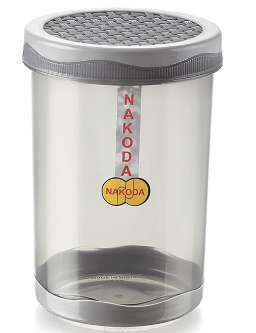 Nakoda Pluto Storage Container & Organizer Set for Kitchen, Refrigerator & Home Use,1650 ml Set Of 3 Pcs, (12.4(D) x 18) cm