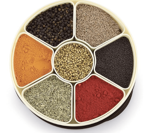 Nakoda Nebula Masala Box, Chocolate Colour, standard-3