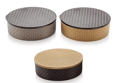 Nakoda Nebula Masala Box, Chocolate Colour, standard