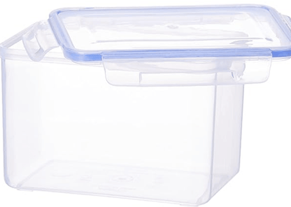 Aristo Lock & Fresh 212 Plastic Storage Container - 1800 ML, Transparent Clear, large (LOCK&FRESH212), (19 x 12 x 13) cm