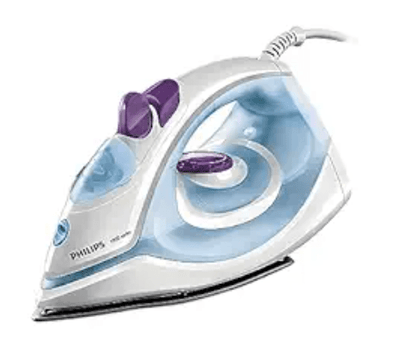 Philips Steam Iron GC1905/21 – 1300-watt, Black non-stick soleplate, Steam Rate of up to 17g/min