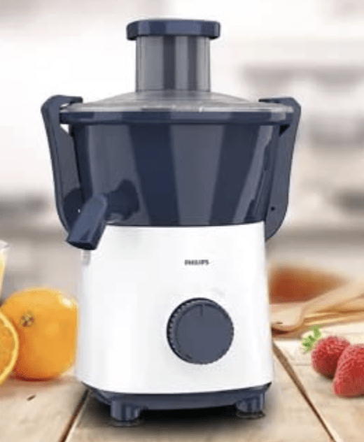 Philips Hl7566/00 Aton 500 Juicer (Deep Azure), 500 Watts