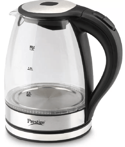 Prestige PGLK 1.2 Electric Kettle  (1.2 L, Transperant)