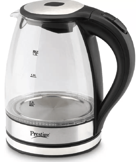 Prestige PGLK 1.2 Electric Kettle  (1.2 L, Transperant)
