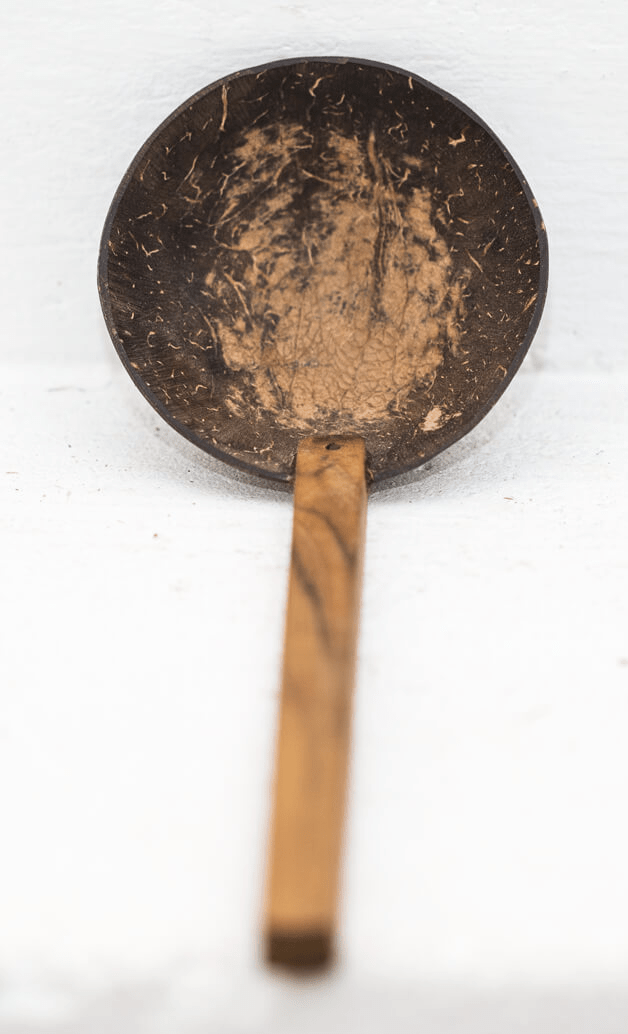 COCONUT SHELL SPATULA