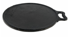 SEASONED CAST IRON DOSA TAWA (12″) & IRON DOSA TURNER COMBO-2