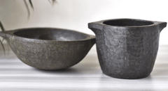 SEASONED SOAPSTONE COOK POT & SEASONED SOAPSTONE KADAI COMBO-1