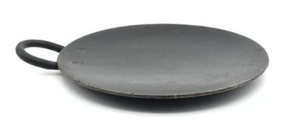 பதப்படுத்தப்பட்ட இரும்புக் கடாய், பதப்படுத்தப்பட்ட இரும்புத் தட்டையான கடாய், பதப்படுத்தப்பட்ட இரும்பு தோசை தாவா &amp; இரும்பு தோசை டர்னர் சேர்க்கை