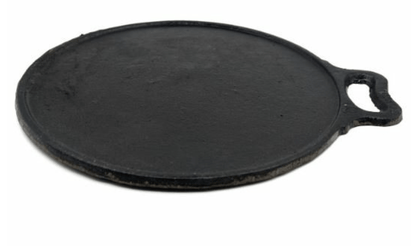 सीज़न्ड कास्ट आयरन स्किलेट, सीज़न्ड कास्ट आयरन डोसा तवा और सीज़न्ड आयरन फ्लैट कढ़ाई कॉम्बो