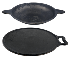 SEASONED APPA KADAI AND DOSA TAWA-1