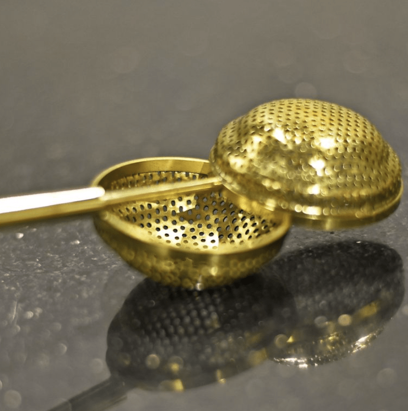 BRASS TEA-SPOON INFUSER