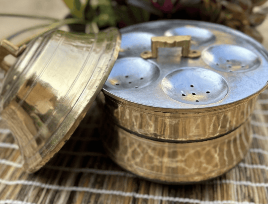 பித்தளை இட்லி பத்திரம் / ஸ்ட்ரீமர் 