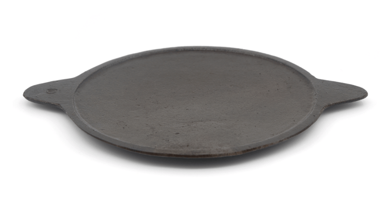 SEASONED CAST IRON CONCAVE TAWA-1