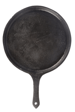 SEASONED CAST IRON TAWA WITH HANDLE FOR DOSA / CHAPATI / ROTI-1