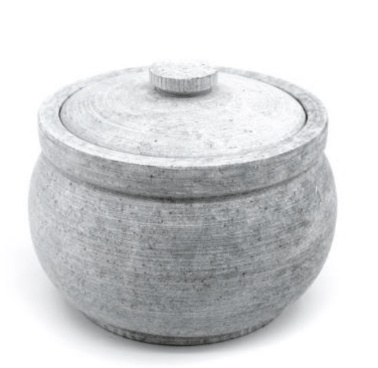 SOAPSTONE CURD JAR