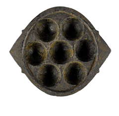 SEASONED SOAPSTONE PANIYARAM KAL – 7 CAVITY-1
