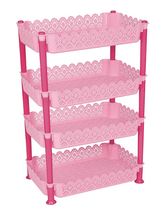 Aristo Harmony Multipurpose Shopping , Picnic Plastic Basket 17.9 LTR - Color May Vary, (40 x 28 x 23 cm)