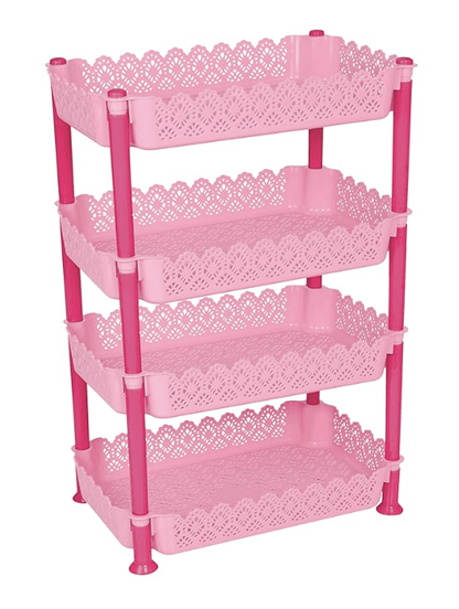 Aristo Harmony Multipurpose Shopping , Picnic Plastic Basket 17.9 LTR - Color May Vary, (40 x 28 x 23 cm)