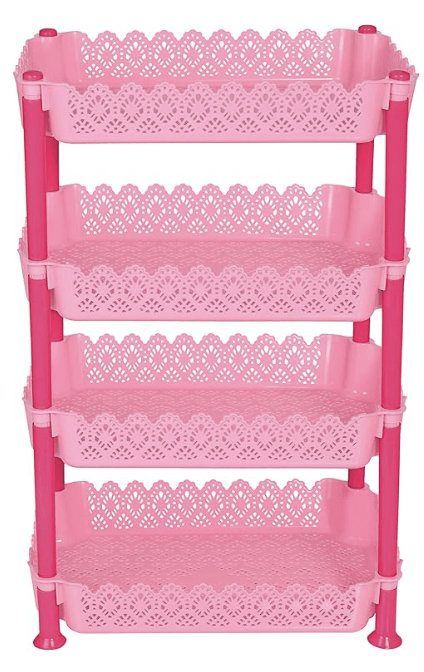 Aristo Harmony Multipurpose Shopping , Picnic Plastic Basket 17.9 LTR - Color May Vary, (40 x 28 x 23 cm)