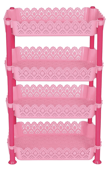 Aristo Harmony Multipurpose Shopping , Picnic Plastic Basket 17.9 LTR - Color May Vary, (40 x 28 x 23 cm)