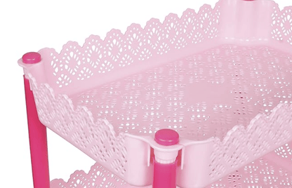 Aristo Harmony Multipurpose Shopping , Picnic Plastic Basket 17.9 LTR - Color May Vary, (40 x 28 x 23 cm)