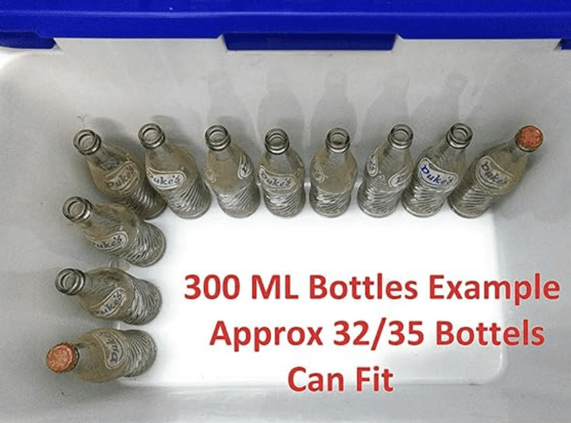 ARISTO Plastic Insulated Chiller Ice Box, 60 Liter,Blue