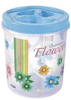 Aristo Storewell102 Plastic Storage Container- 500 ML (4 pcs Set) (9.2(D) x 10.5cm)-2