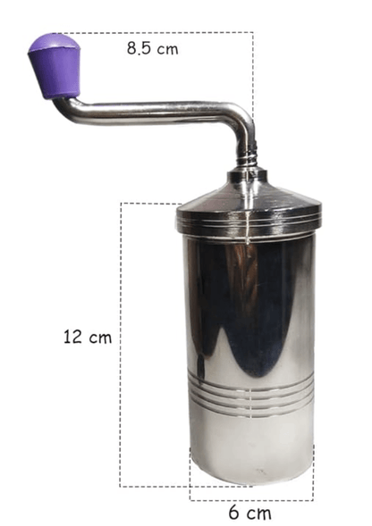 स्टील इडियप्पम मेकर प्रेस मेकर सेव सांचा मेकर सेवई नाज़ी मुरुक्कू गठिया नूल पुट्टू चकली मेकर 6 अलग-अलग जाली के साथ 