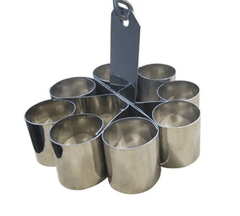 Achu Murukku Mould / Achappam Maker - Stainless Steel-3