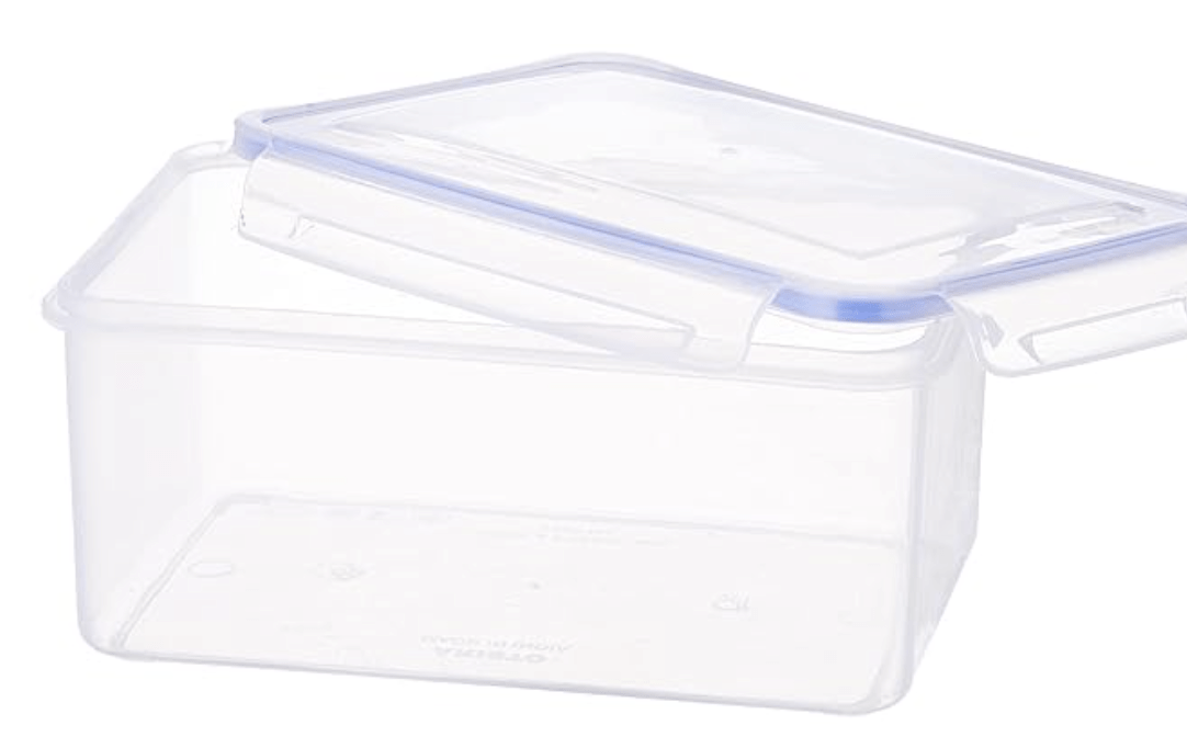 Aristo Lock & Fresh 302 Plastic Storage Container - 2200 ML, Transparent Clear, large (LOCK&FRESH302), (22 x 15.5 x 14.5) cm