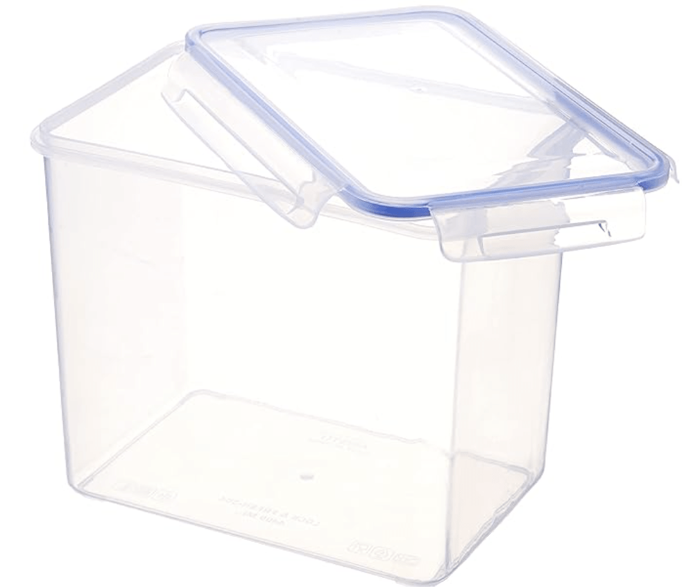 Aristo Lock & Fresh 304 Plastic Storage Container - 4400 ML, Transparent Clear, large (LOCK&FRESH304) (22 x 15.5 x 19cm)