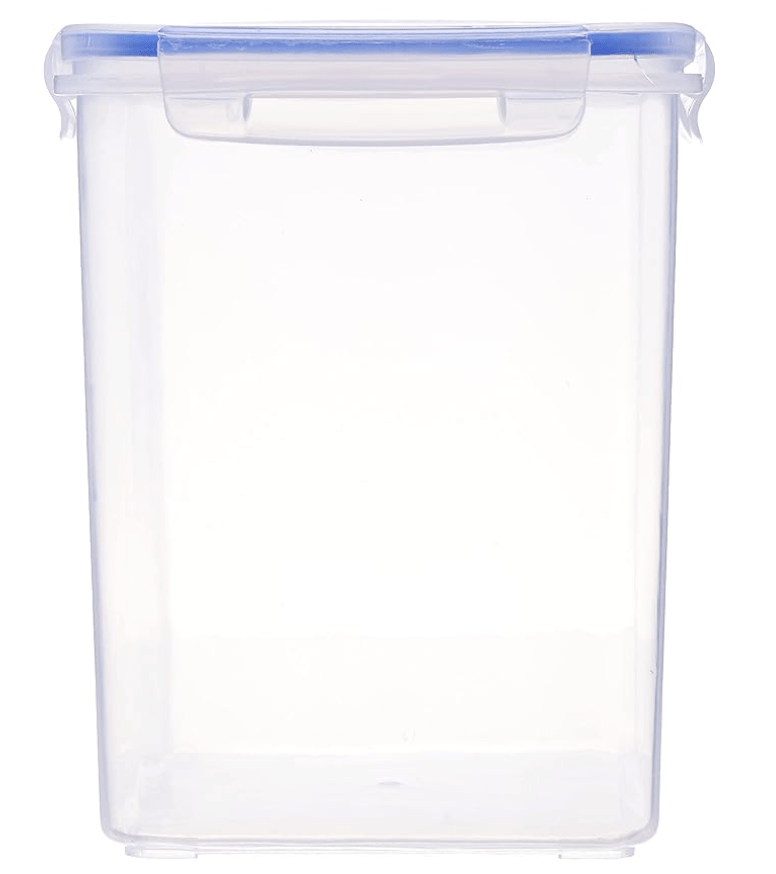 Aristo Lock & Fresh 304 Plastic Storage Container - 4400 ML, Transparent Clear, large (LOCK&FRESH304) (22 x 15.5 x 19cm)