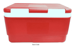 அரிஸ்டோ இன்சுலேட்டட் சில்லர் ஐஸ் பாக்ஸ் (சிவப்பு, 62.5 x 36 x 35.5 செ.மீ, 50 லி) -2