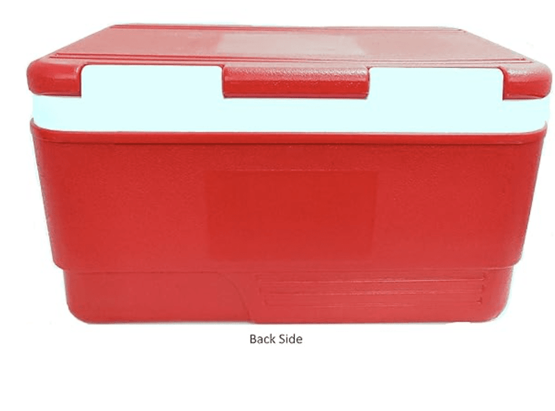 அரிஸ்டோ இன்சுலேட்டட் சில்லர் ஐஸ் பாக்ஸ் (சிவப்பு, 62.5 x 36 x 35.5 செ.மீ, 50 லி) -2