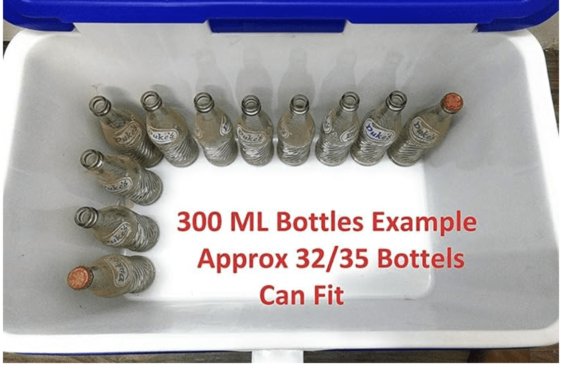 Aristo Insulated Chiller Ice Box | Standard Size for Travel Party Bar Ice Cubes | Cold Drinks | Medical Purpose |50 Litre,Blue