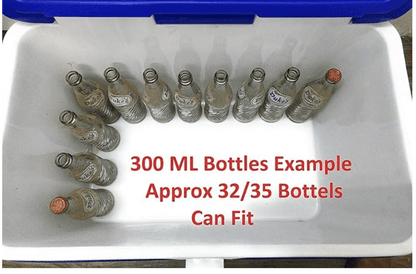 Aristo Insulated Chiller Ice Box | Standard Size for Travel Party Bar Ice Cubes | Cold Drinks | Medical Purpose |50 Litre,Blue