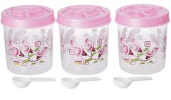 Aristo Store Queen 222 Plastic Storage Container- 500 ml (3 PCS SET)-2